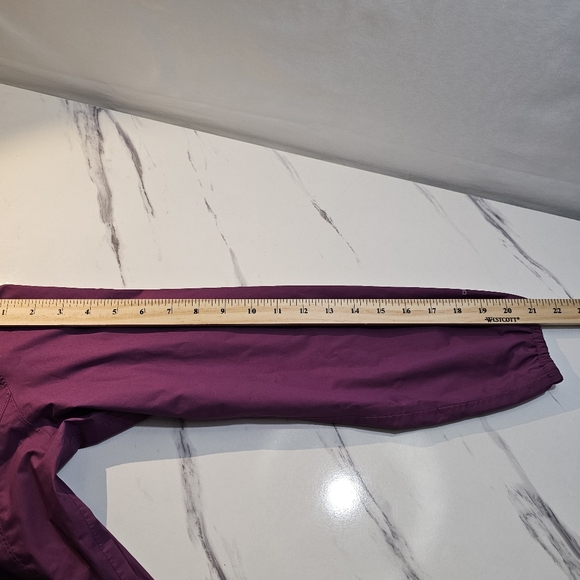 The North Face Purple Girls Jacket Medium 10-12 Dryvent Rain Coat Full Zip Hood - Picture 11 of 14